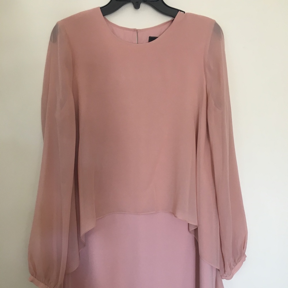 BCBG MaxAzria blush dress